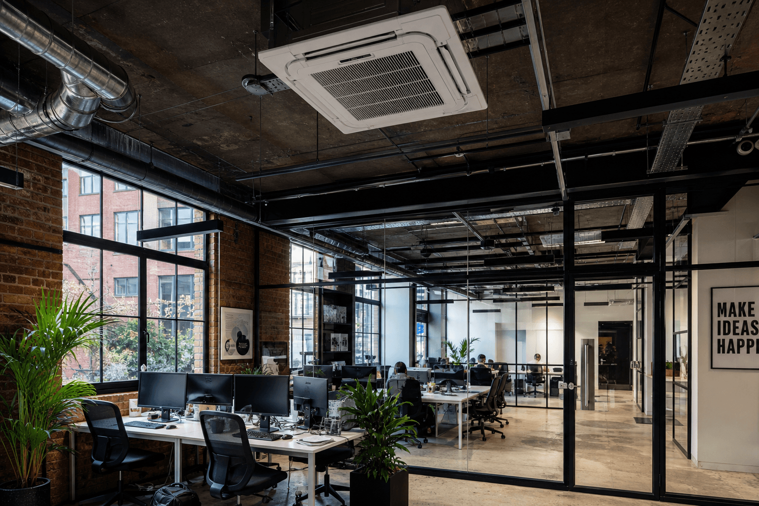 Commercial air conditioning in Manchester city centre